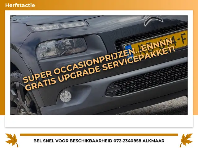 Citroen C4 Cactus 1.2 PureTech One-Tone 110pk Automaat - Noir Obsedi