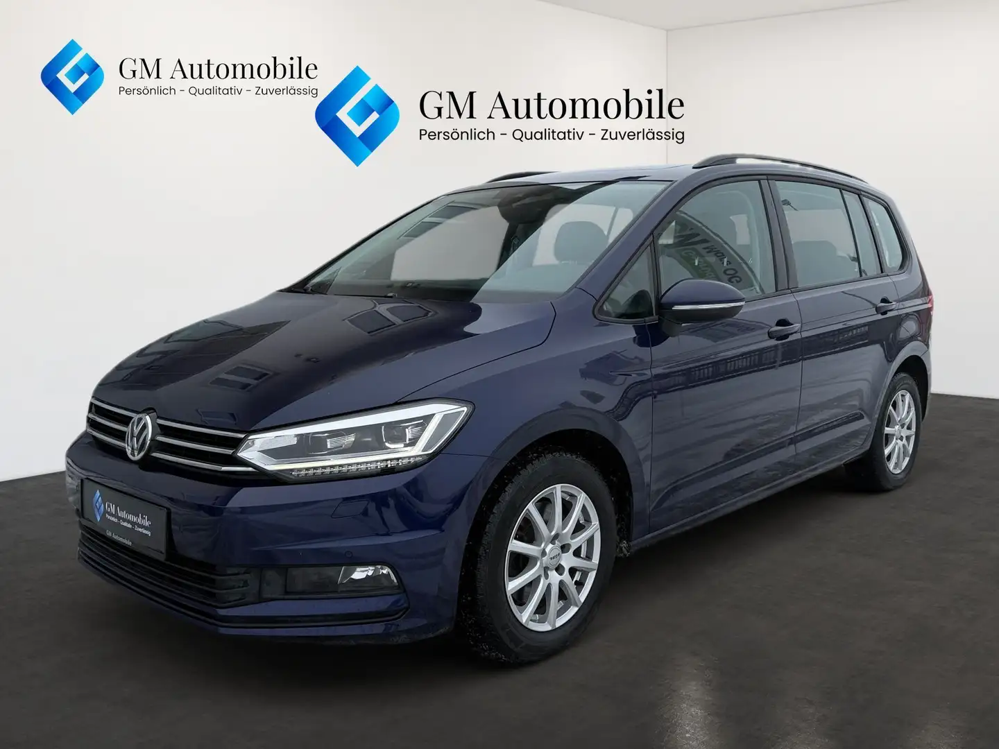 Volkswagen Touran 1.6 TDI BMT Comfortline AHK Blau - 1