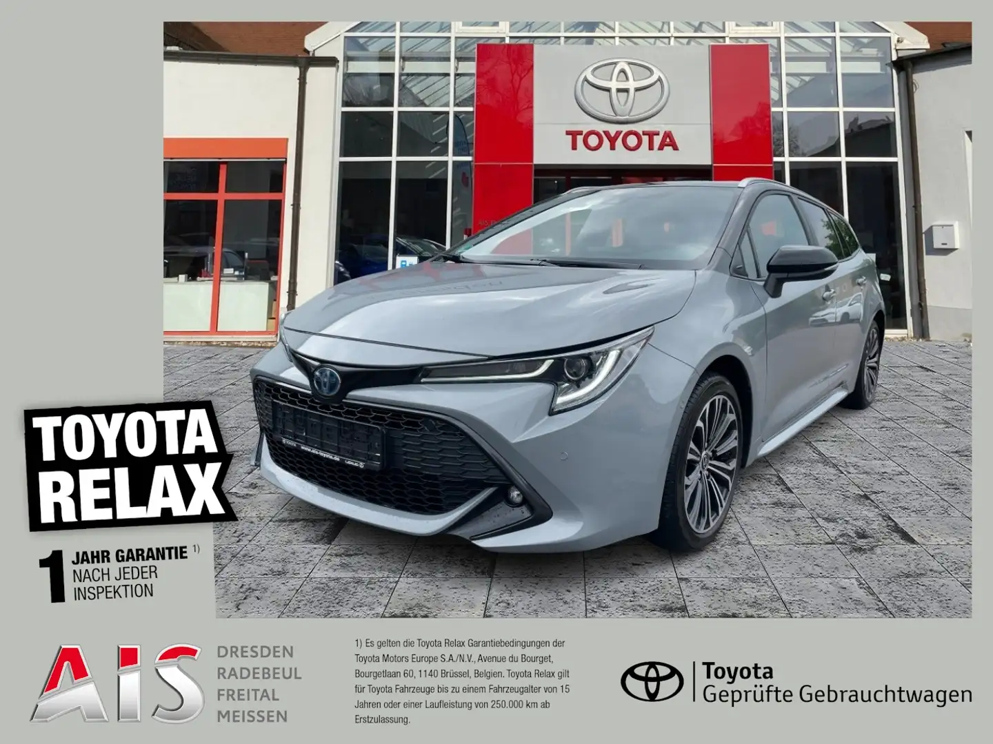 Toyota Corolla TS 2.0 Hybrid Team D CloudNav*KAM*DAB*SHZ Сірий - 1