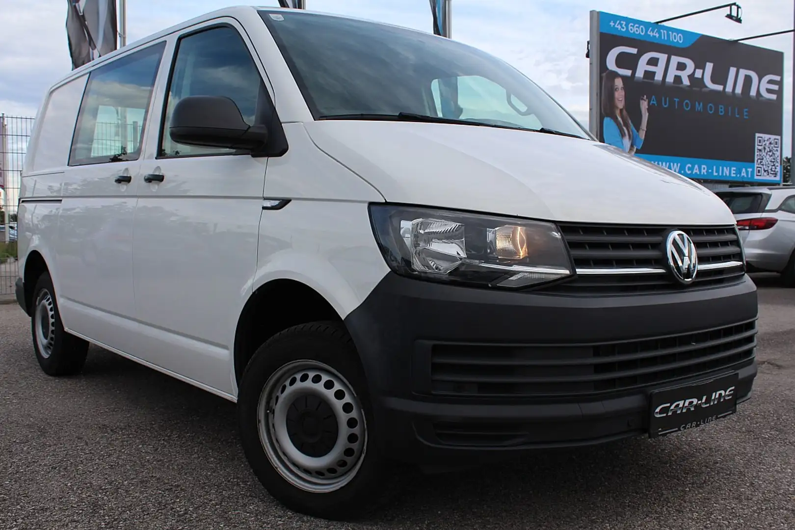 Volkswagen T6 Transporter T6 Kastenwagen KR 2,0 TDI BMT DSG mit Werkzeugs... Blanc - 1