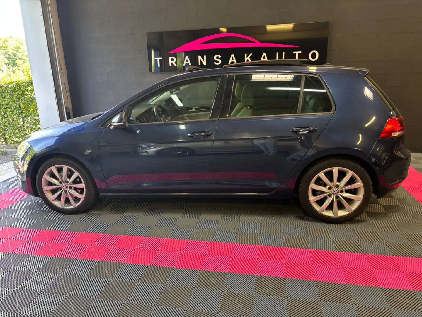 Volkswagen Golf Carat DSG6 Bleu - 2