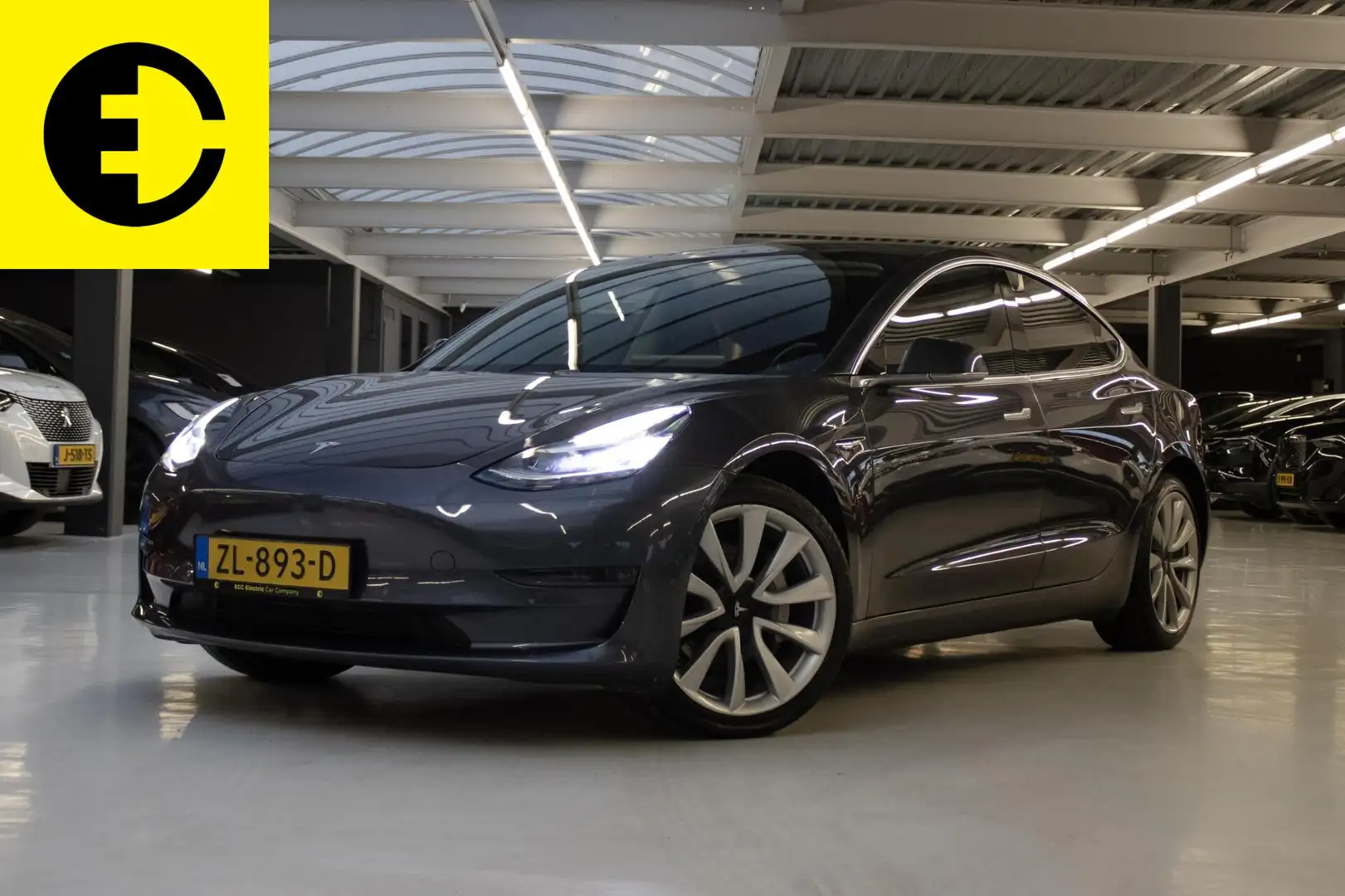 Tesla Model 3 Long Range AWD 75 kWh | Geblindeerde ramen | Premi Grijs - 1