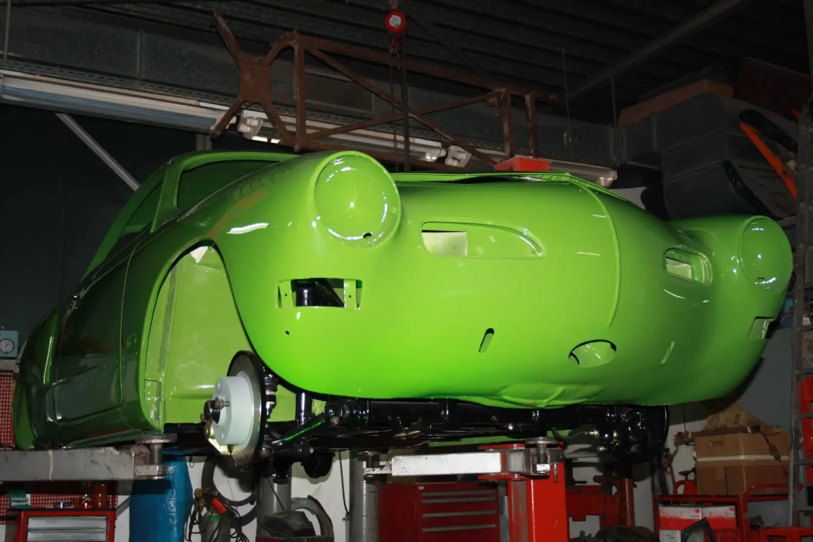 Volkswagen Karmann Ghia Coupé Vollrestauriert Body off Groen - 1