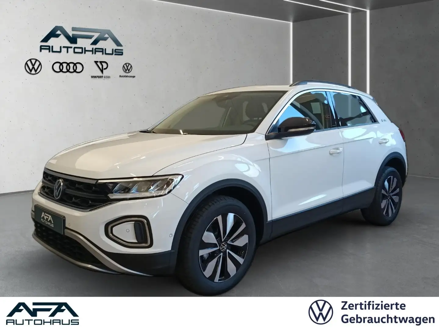 Volkswagen T-Roc 1.0 TSI GOAL LED*ACC*SHZ*DC*App-Connect Blanco - 1