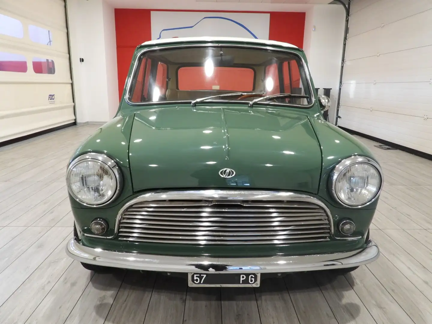 Innocenti Mini COOPER MKI - VETRI SCORREVOLI – ASI CRS (1966) Verde - 2