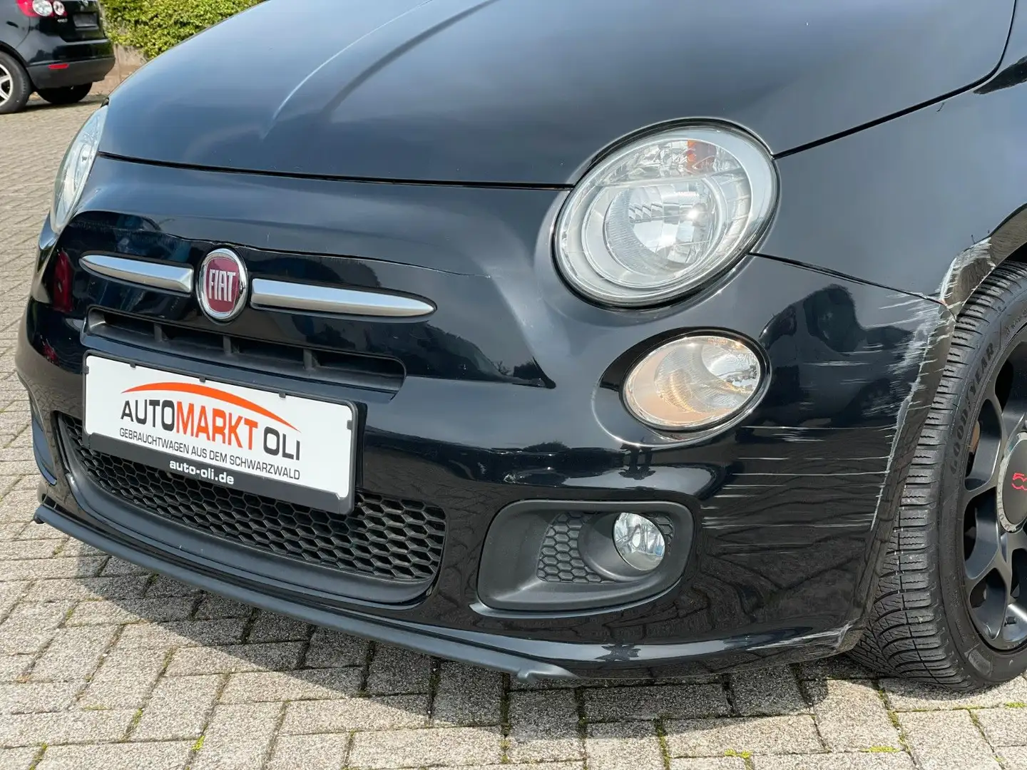 Fiat 500 Sport Automatik*Klima*PDC*Schiebed.*EURO 6 Schwarz - 2