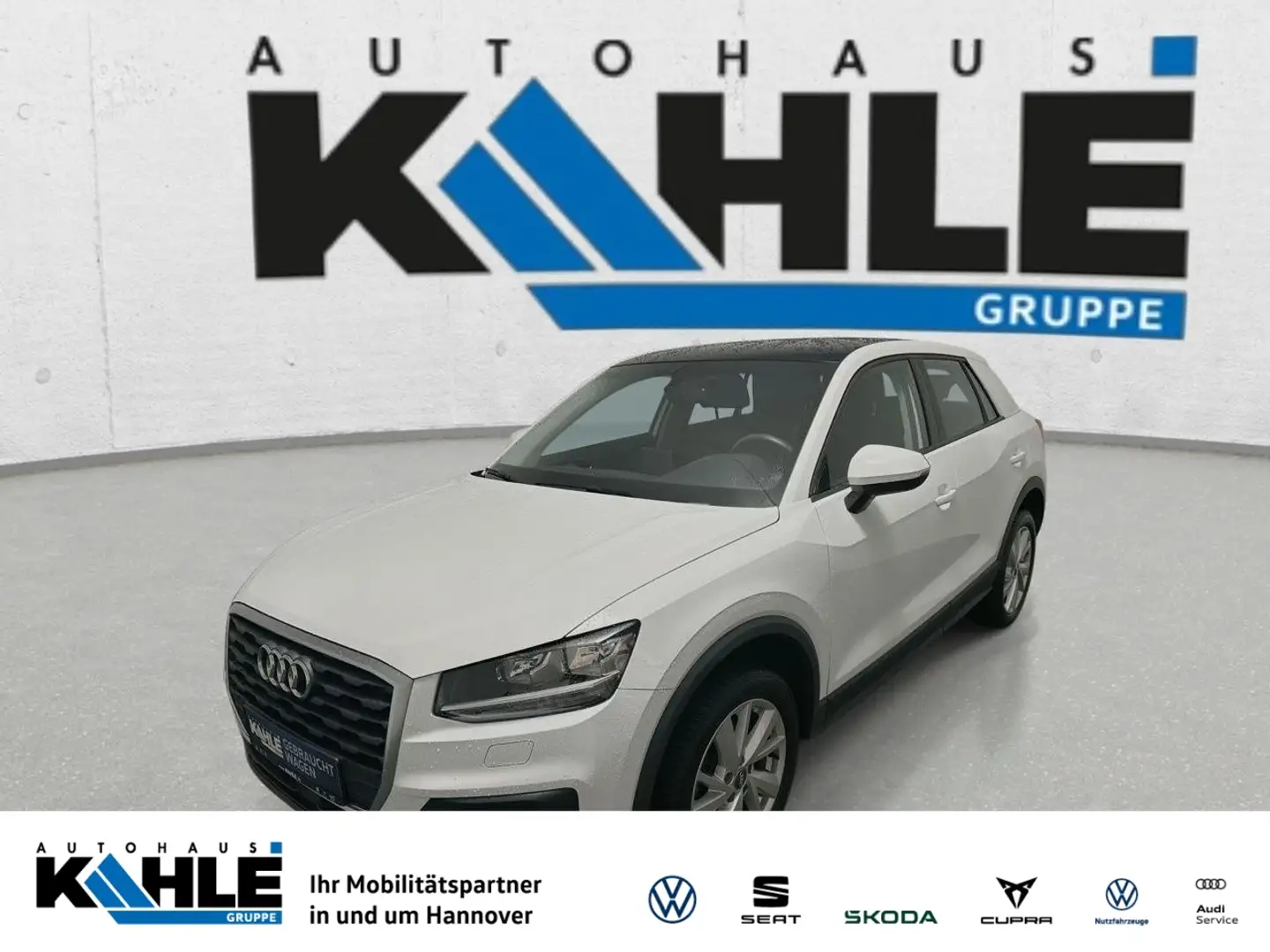 Audi Q2 1.0 TFSI Panorama Klima SHZ PDC Pano PDC Weiß - 1