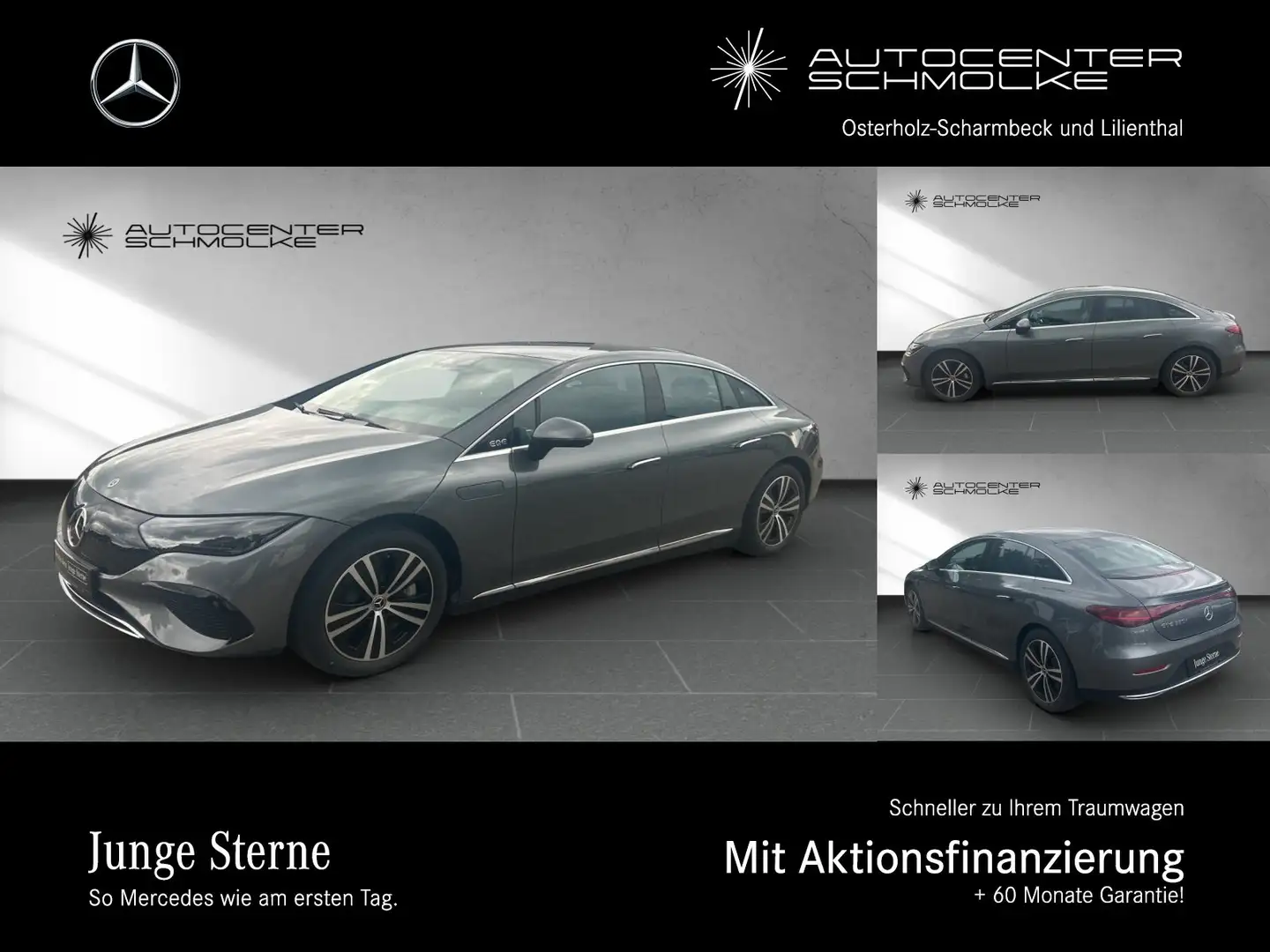 Mercedes-Benz EQE 350 EQE 350+ PREMIUM*AIRMATIC*AHK*PANORAMA*SITZKLIMA Grau - 1