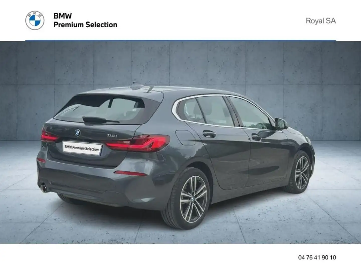 BMW 116 116iA 109ch Edition Sport DKG7 Gris - 2