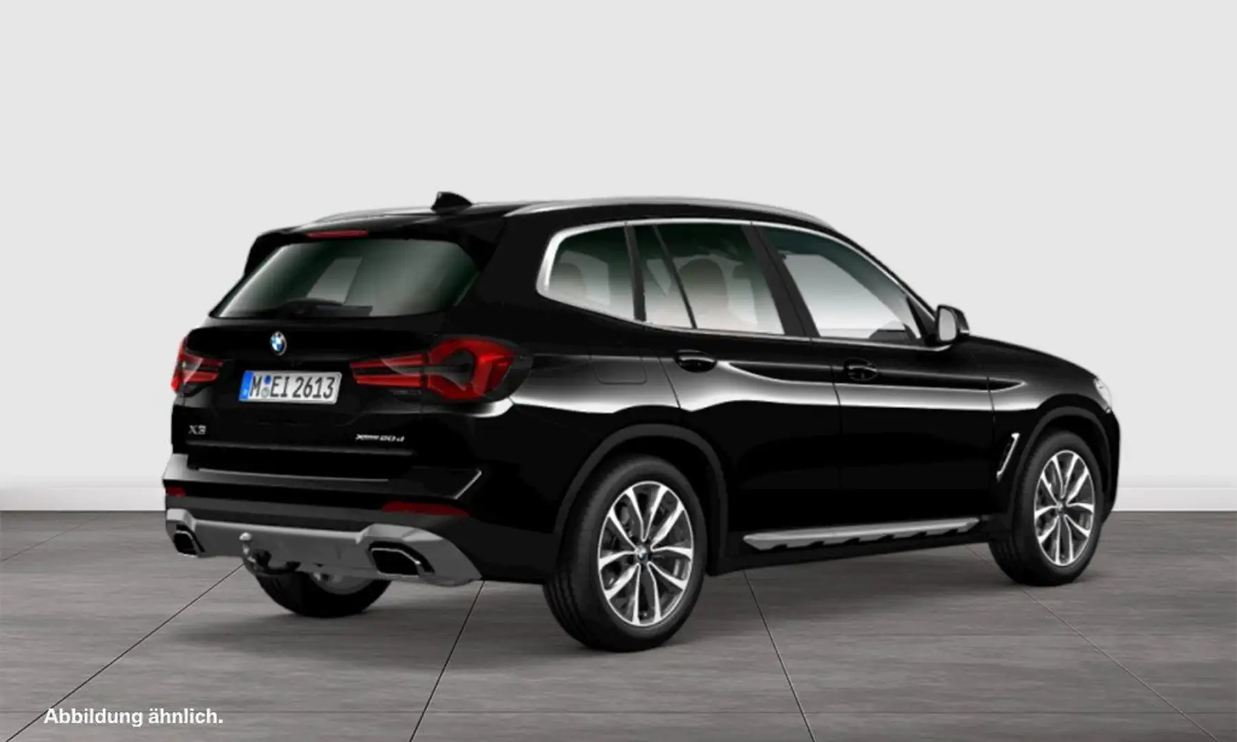 BMW X3 xDrive20d PANO+AHK+LHZ+PA+SHZ+LED Schwarz - 2