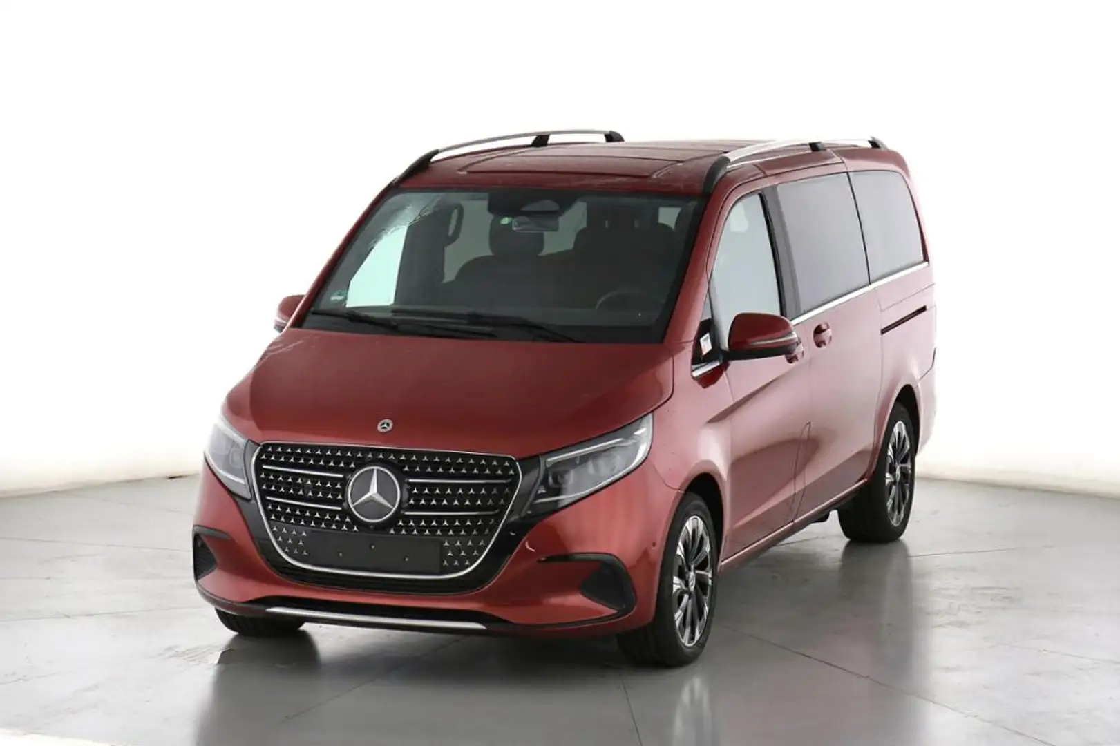 Mercedes-Benz V 300 d AVANTGARDE Lang Distronic/Multibeam/360° Červená - 2