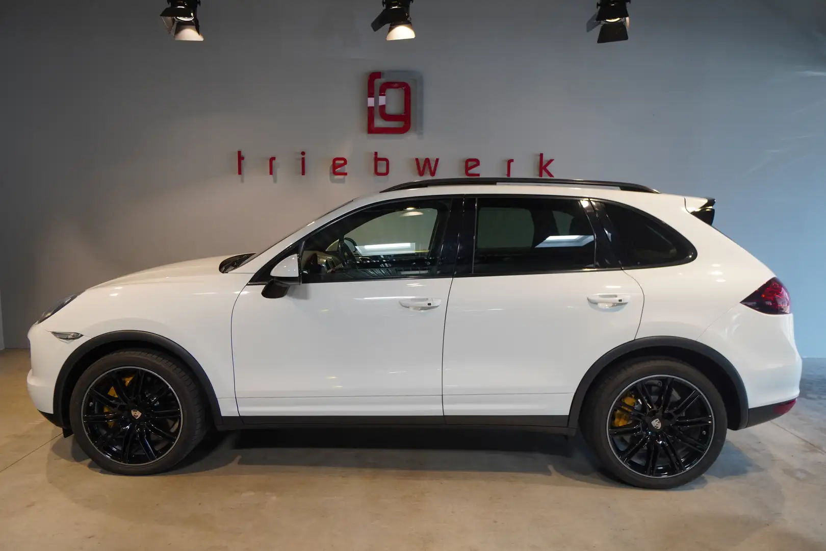 Porsche Cayenne S 4.8 V8*U-Frei*2.Hd.*BRD-FZG*Pano*56Tkm *21 Zoll* Weiß - 2