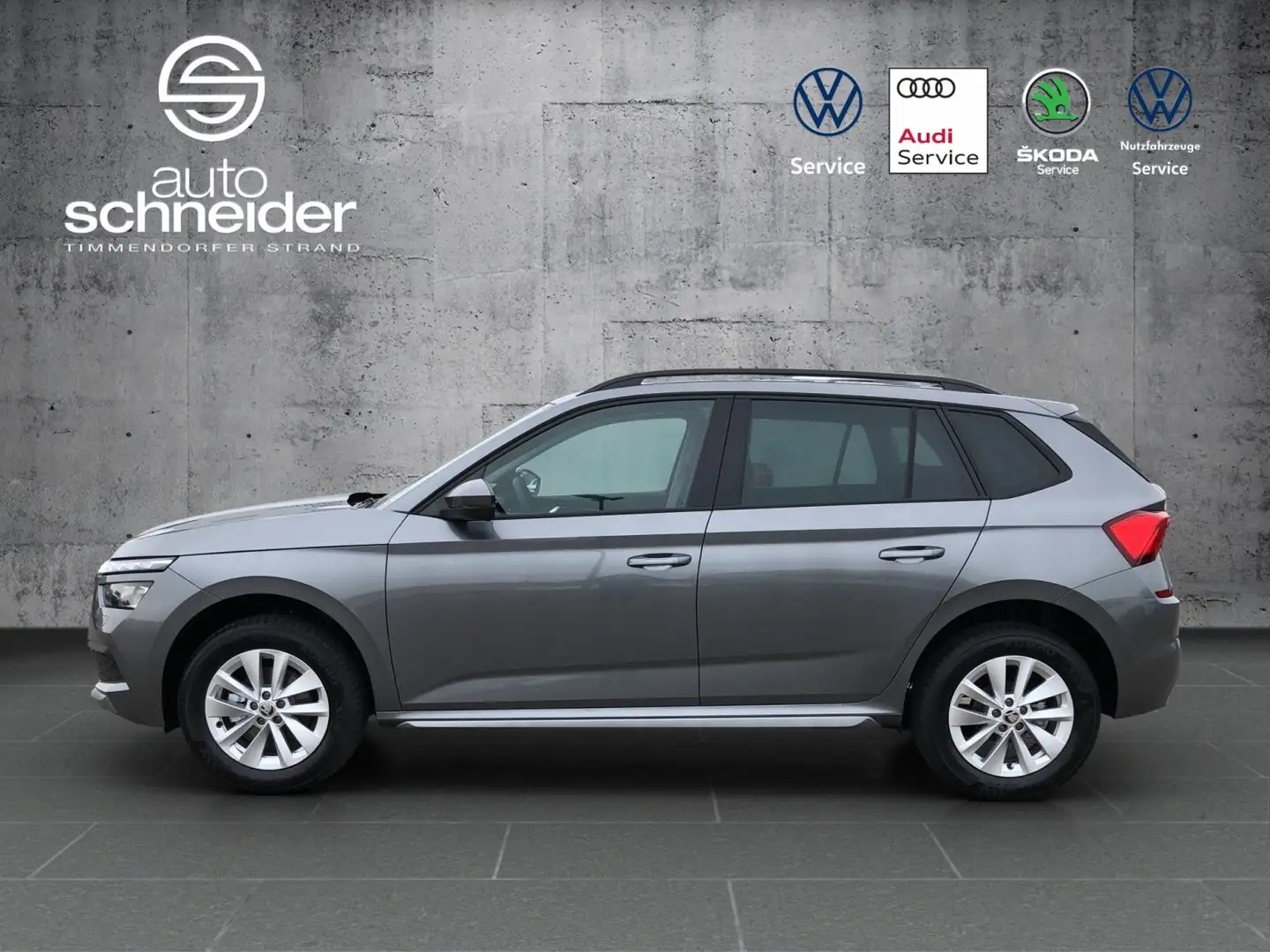 Skoda Kamiq 1.0 TSI Style 7-Gang DSG EU-Fahrzeug Grau - 2