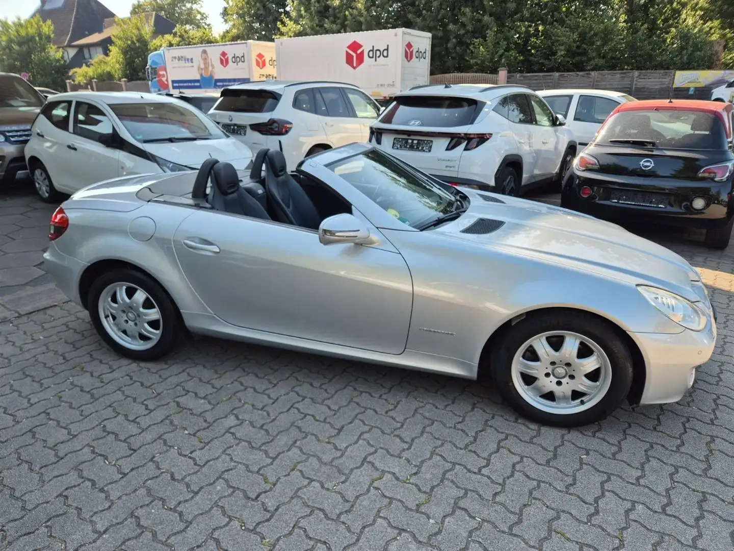 Mercedes-Benz SLK 200 SLK Roadster SLK 200 Kompressor-Bi Xenon Zilver - 1