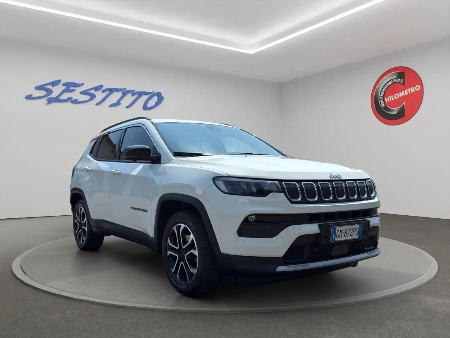 Jeep Compass 1.6 mjt Limited 2wd 130cv Blanc - 2