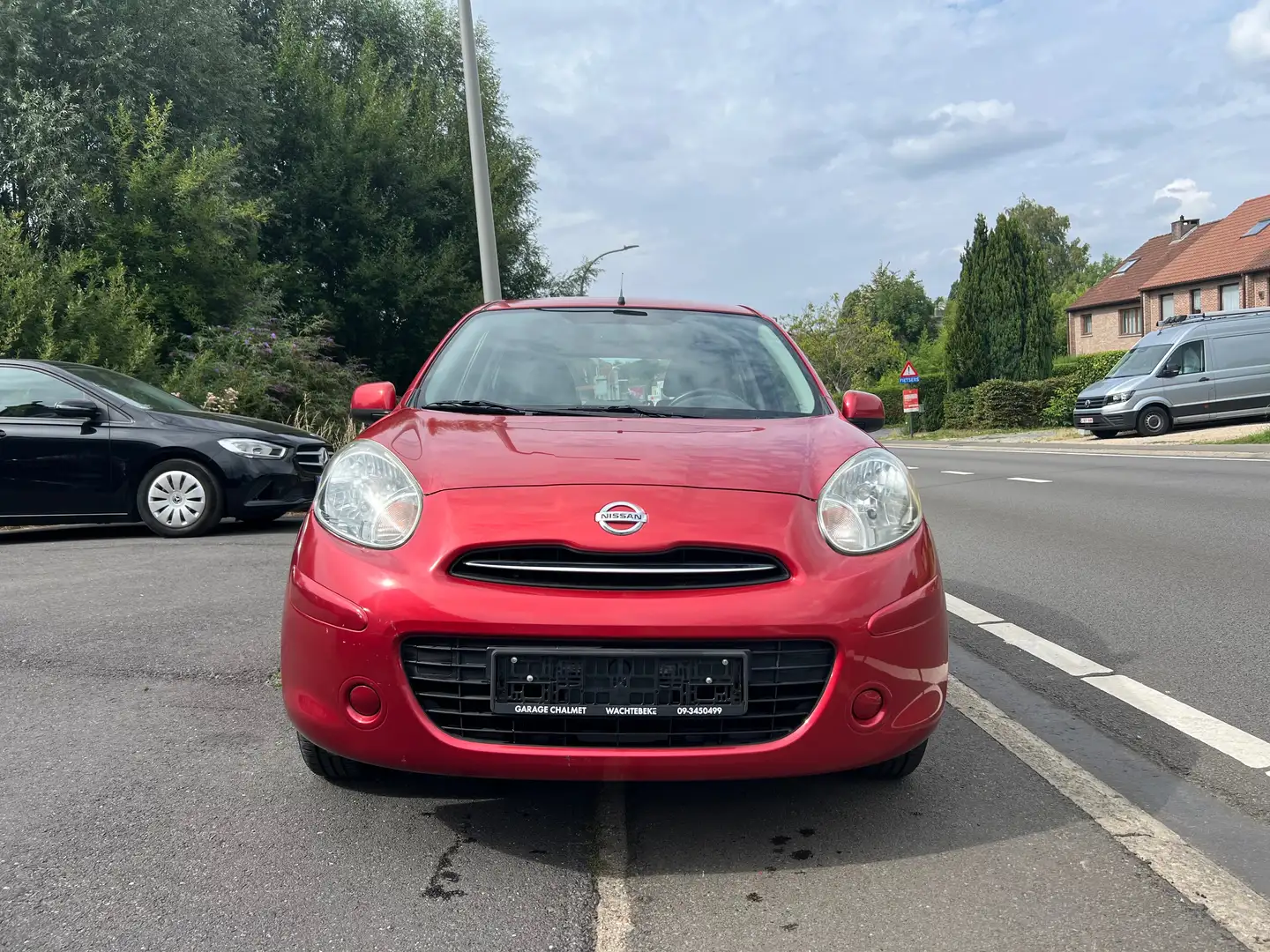 Nissan Micra Micra 1.2i Visia Pack AIRCO GARANTIE CRÉDIT100% Червоний - 2