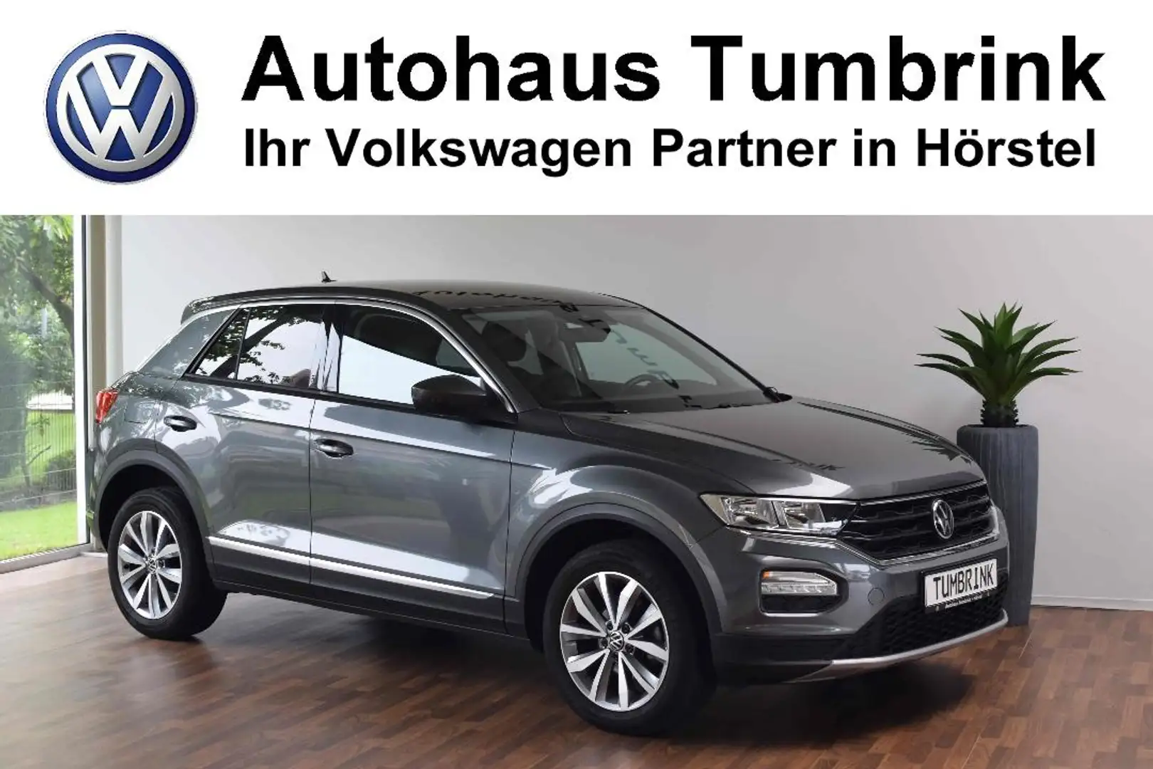 Volkswagen T-Roc Style TSI Navi el. Heckklappe Grau - 1