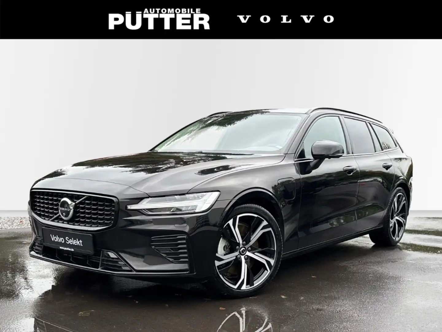 Volvo V60 Recharge T6 AWD Plus Dark 19'' ACC 360 Kamera Harm Schwarz - 1