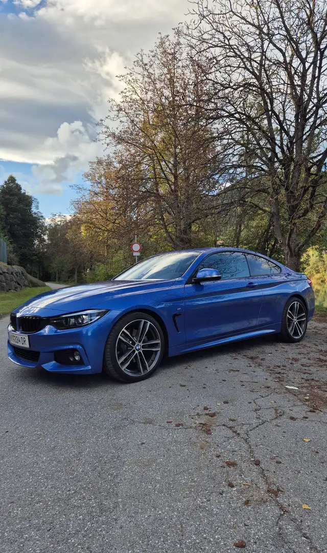 BMW 430 430i Coupe M Sport Aut. Blau - 1