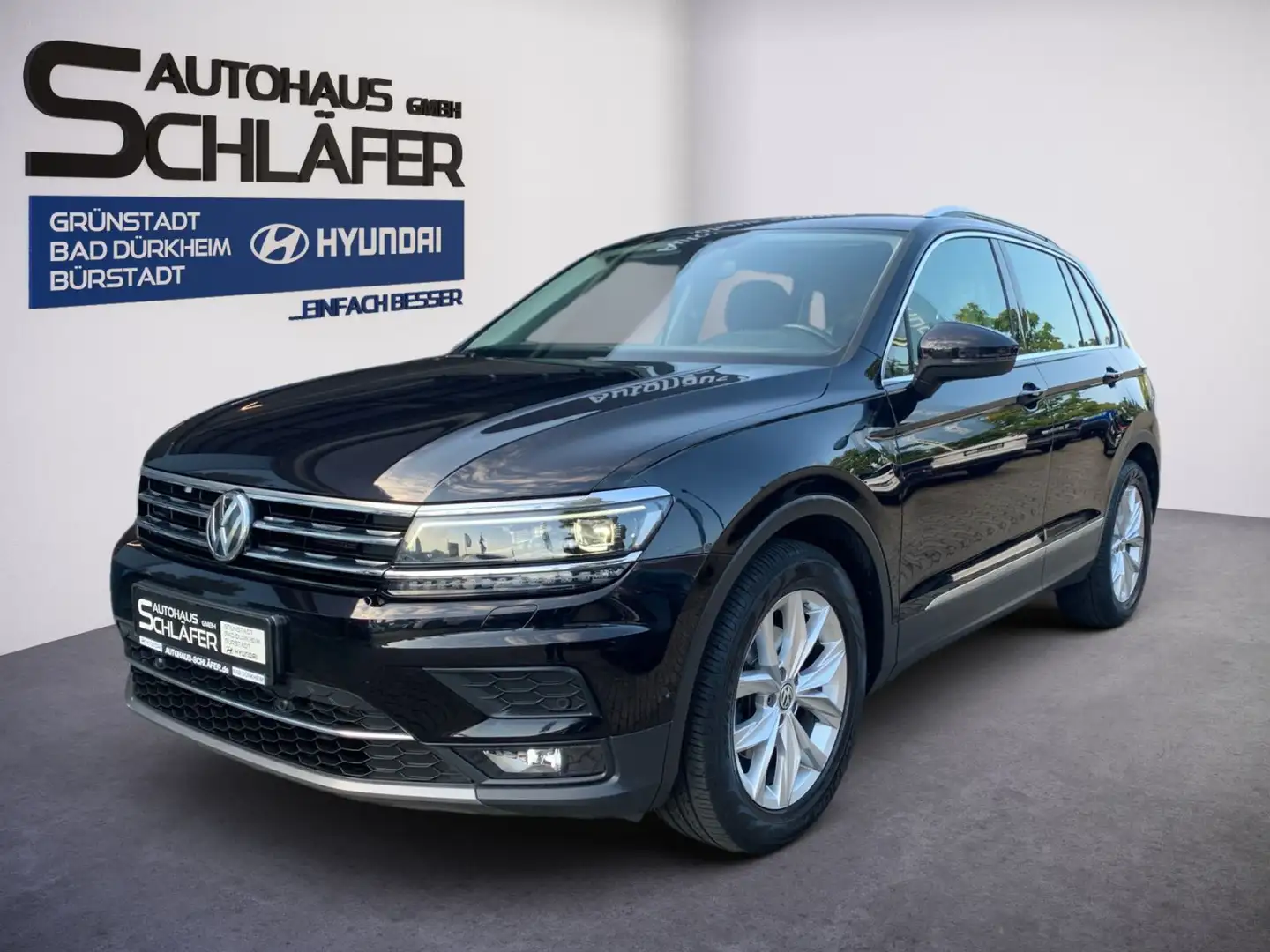 Volkswagen Tiguan 1.5 TSI 7-DSG Highline OPF Navi AHK Schwarz - 1