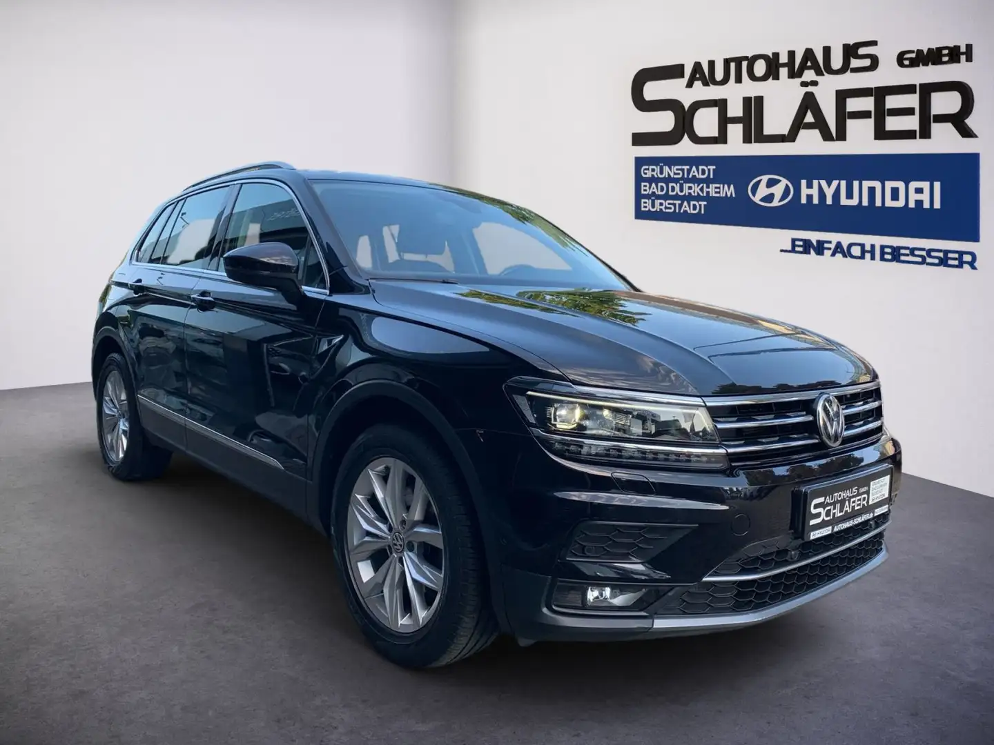 Volkswagen Tiguan 1.5 TSI 7-DSG Highline OPF Navi AHK Schwarz - 2