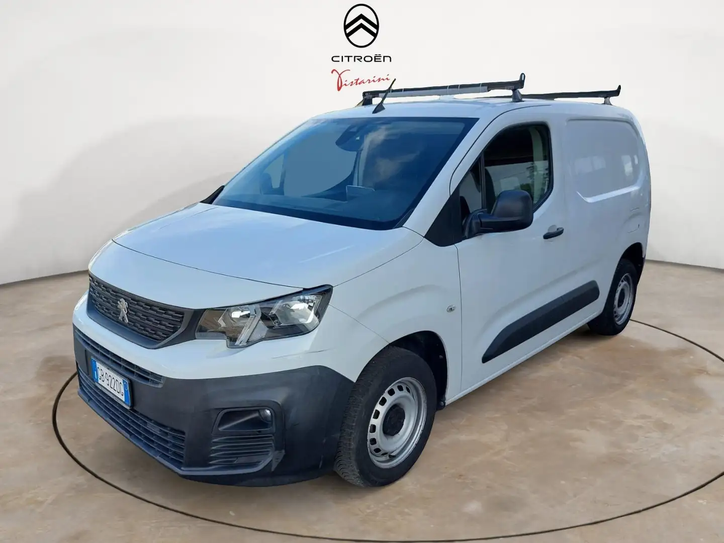 Peugeot Partner 1.5 B-Hdi 102cv E6D-Temp / prezzo IVA esclusa Bianco - 1