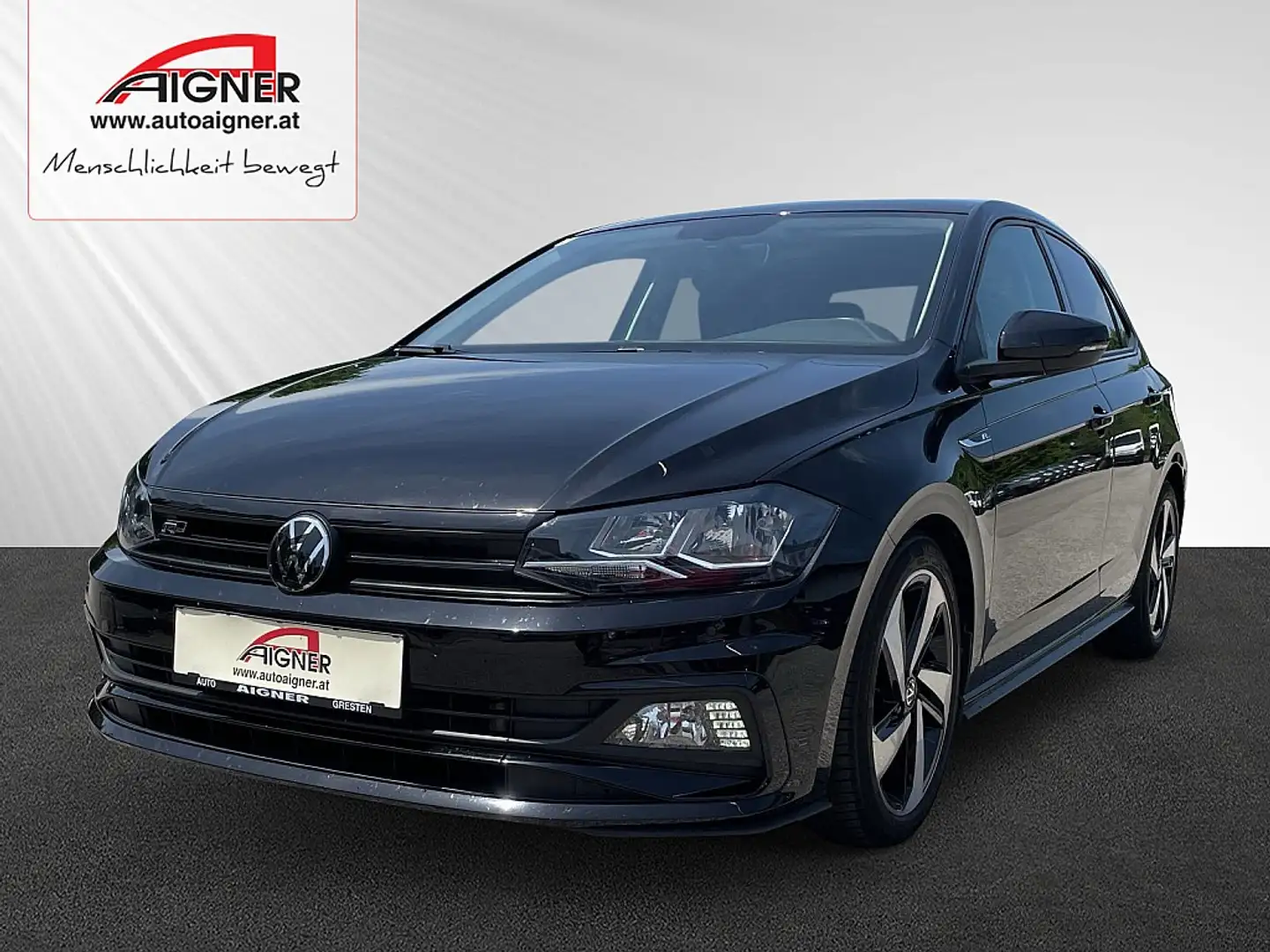 Volkswagen Polo R-Line 1,0 TSI Schwarz - 1