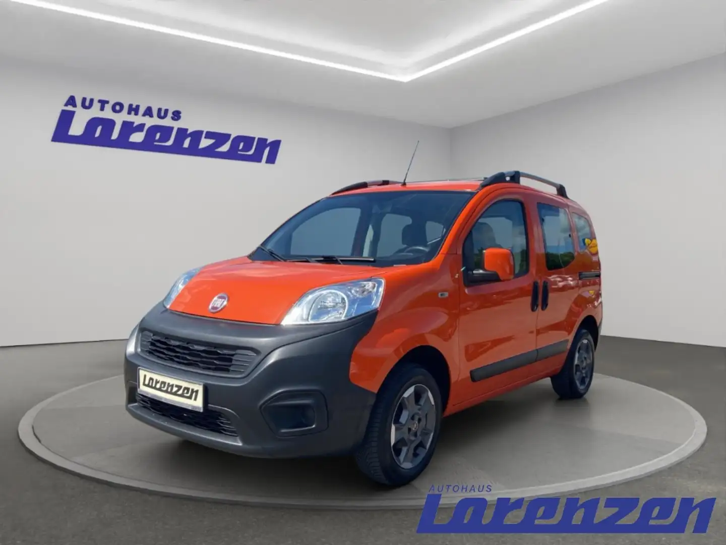 Fiat Qubo Pop 8V EU6d-T 1.4 SHZ Berganfahrass. Klima eFH BC Orange - 1