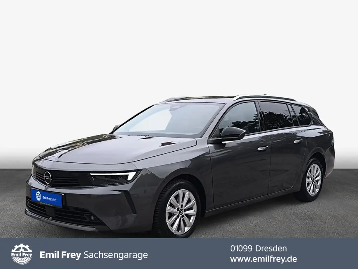 Opel Astra Sports Tourer 1.5 D Automatik Elegance Navi Grijs - 1