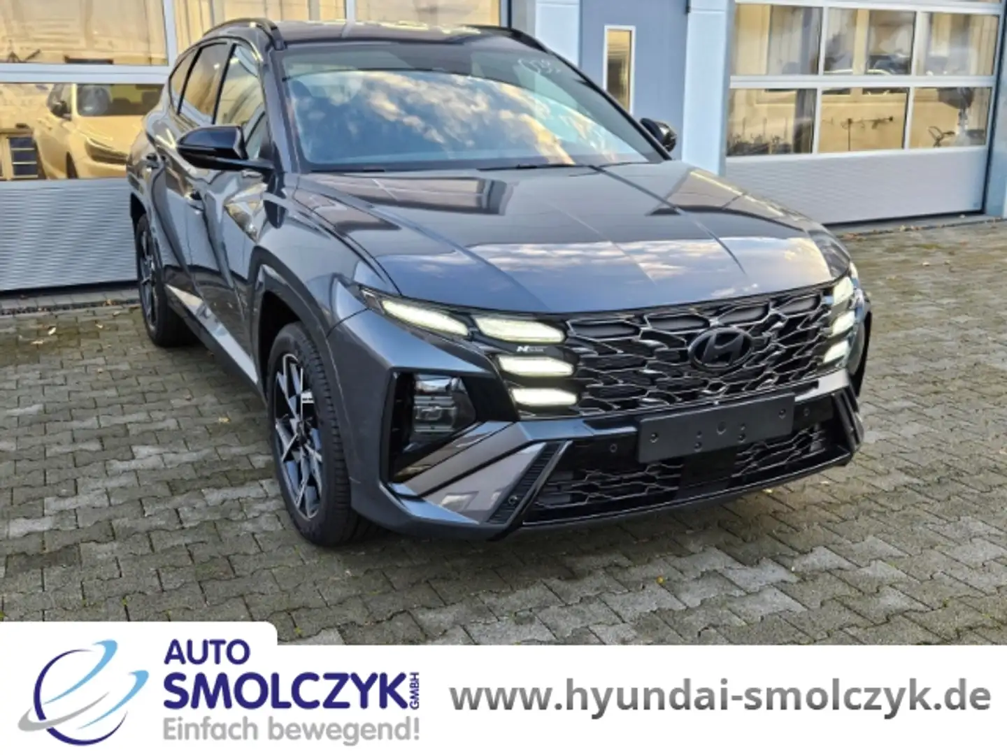 Hyundai TUCSON N LINE X 1.6 T-GDI 4WD+NAVI+LED Grau - 2