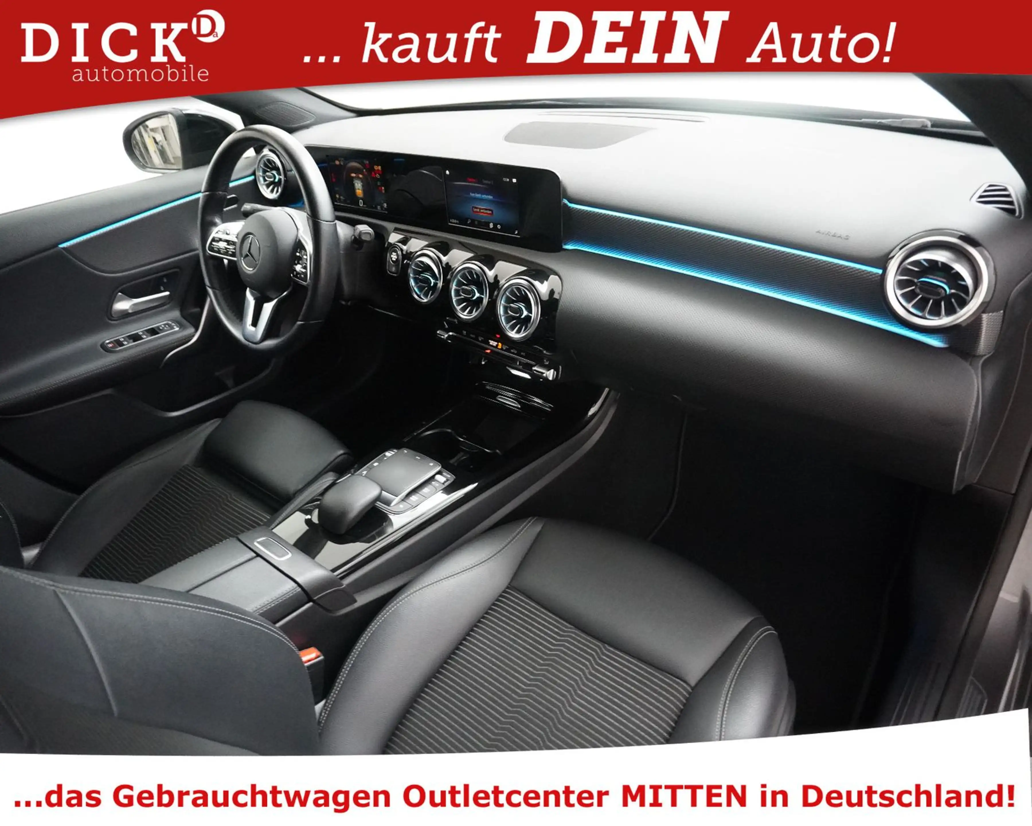 Mercedes-Benz A 200 A200d LIMO 8G Progress AMG 18"+NIGHT+KAM+LED+ACC — photo 12