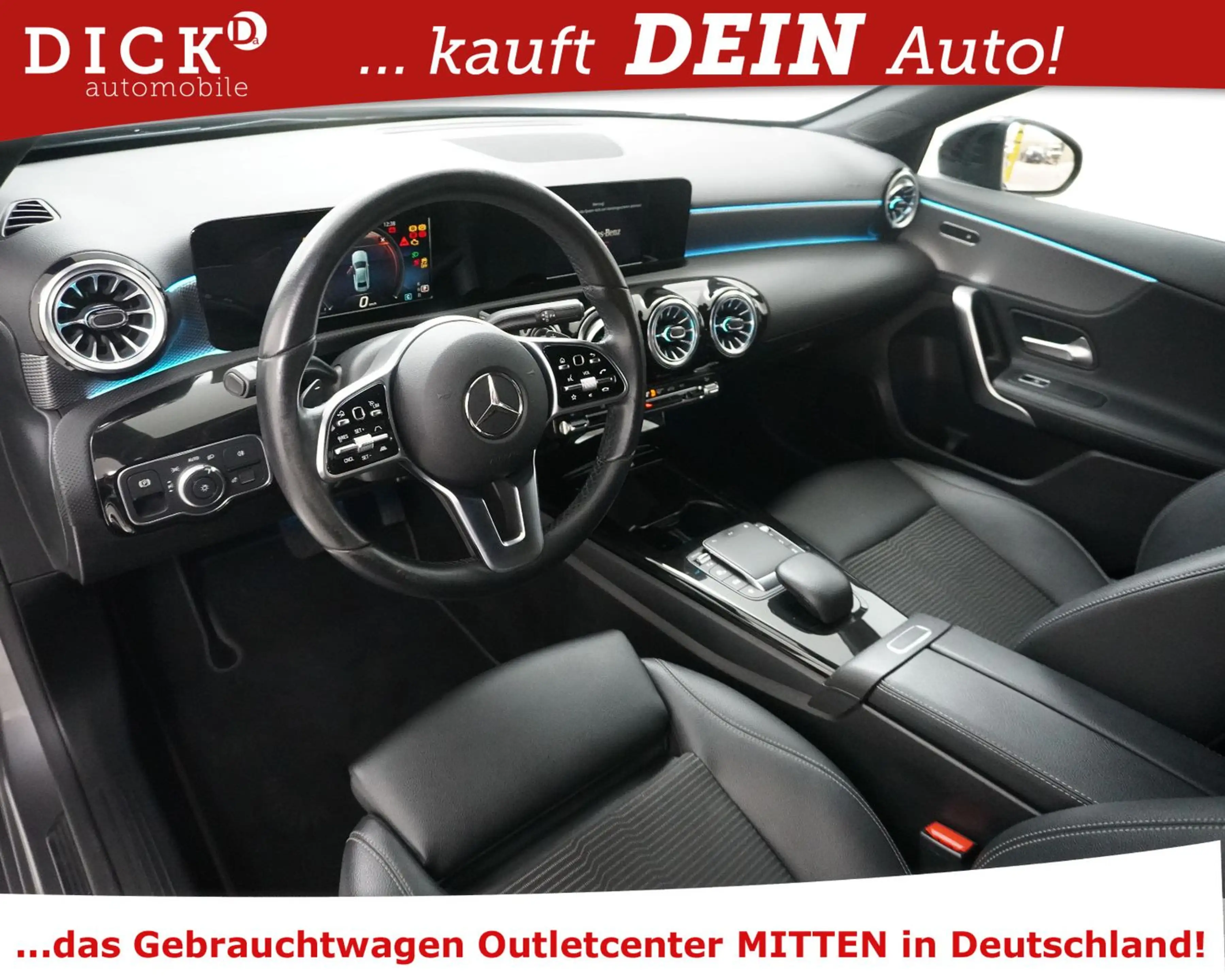 Mercedes-Benz A 200 A200d LIMO 8G Progress AMG 18"+NIGHT+KAM+LED+ACC — photo 10