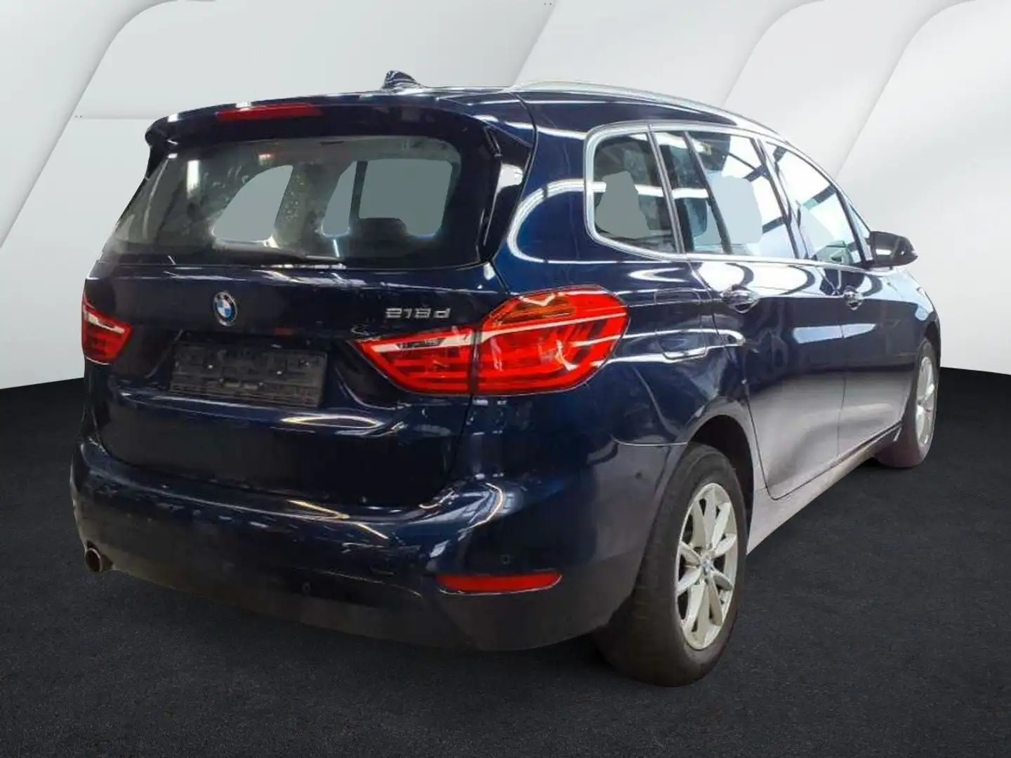 BMW 218 d Advantage 7 Sitze*LED*NAVI* Blau - 2
