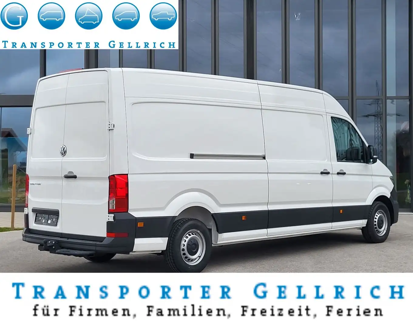 Volkswagen Crafter Kasten 35 L4H3 LR AHK Klima Holzaus. Nav Blanco - 2
