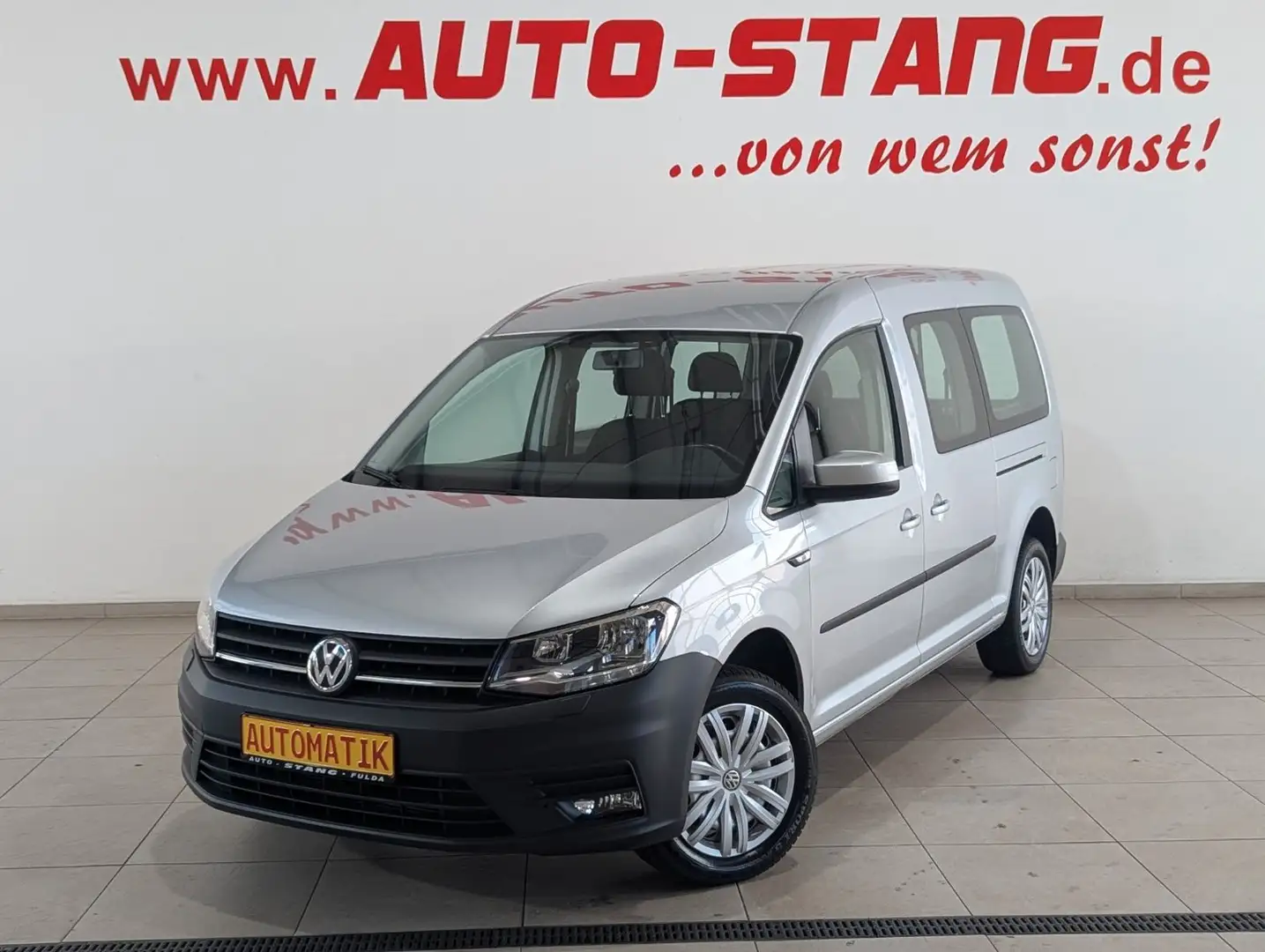 Volkswagen Sonstige Caddy Maxi Trendline BMT*1.HAND+SCHECKHEFT* Silber - 2