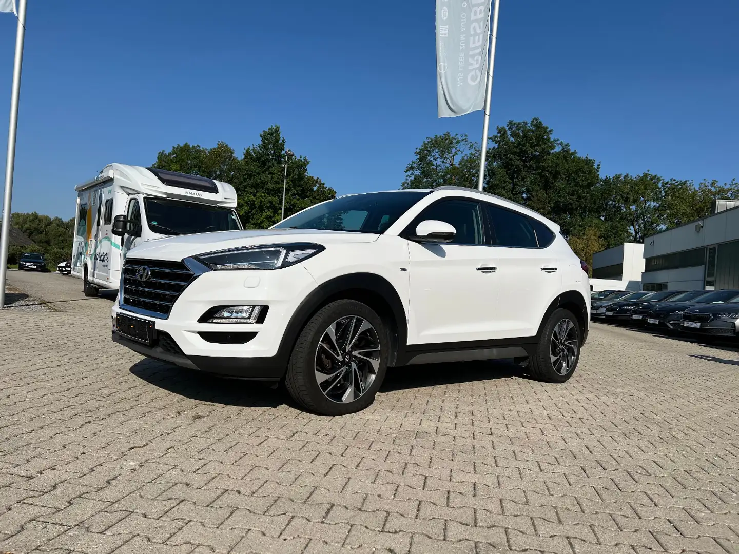 Hyundai TUCSON 1.6 CRDi Mild Hybrid Premium *LED Navi* Blanco - 1