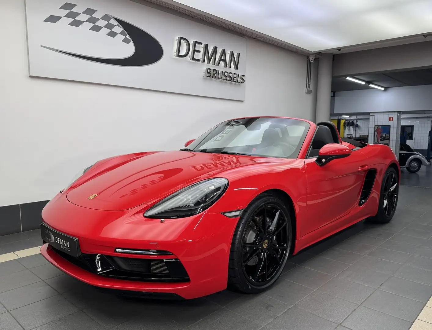 Porsche 718 Boxster 2.0 * PDK * SportDesign * Chrono * Isofix Rouge - 1