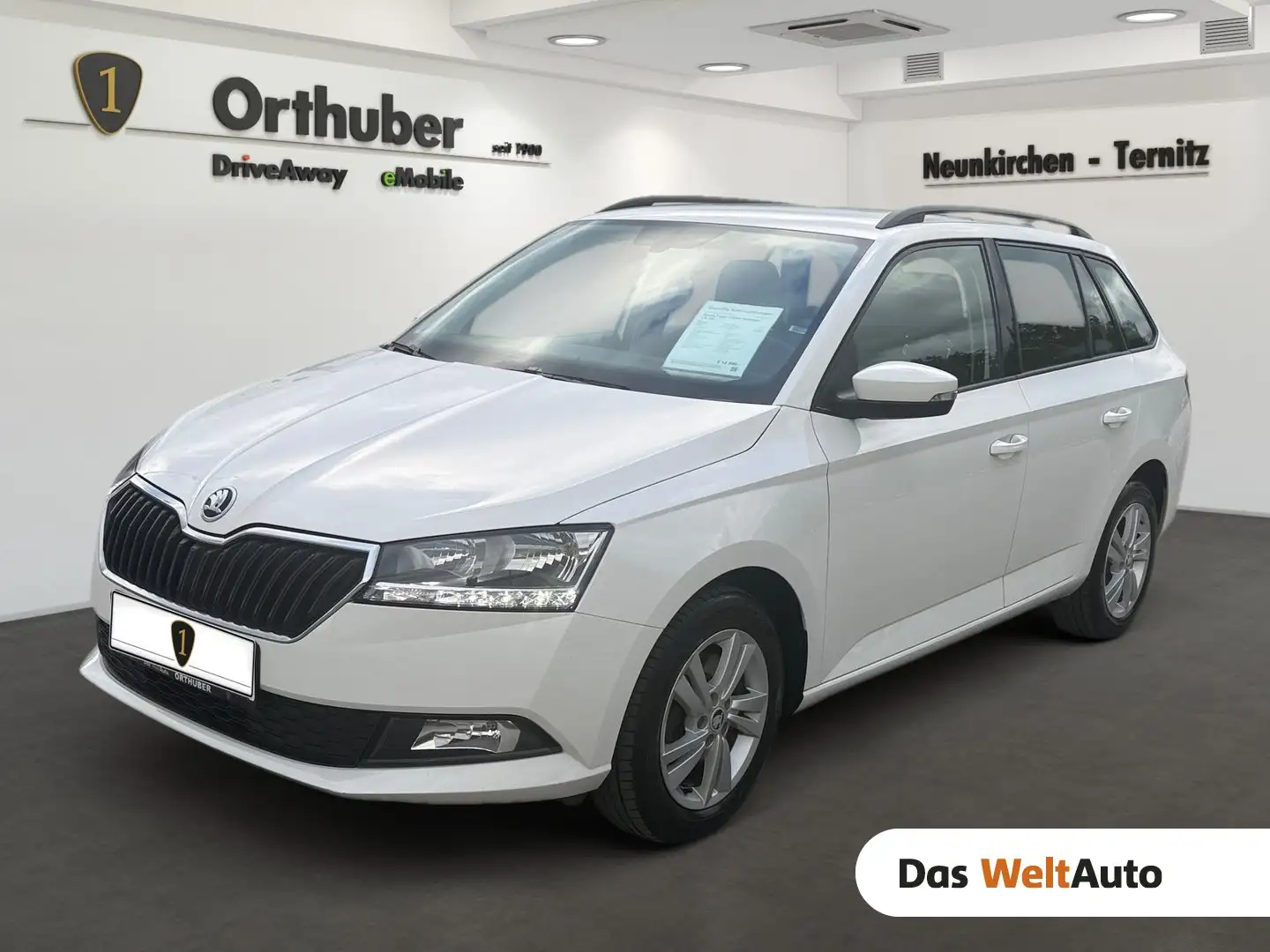 Skoda Fabia Ambition  1,0 TSI Weiß - 1