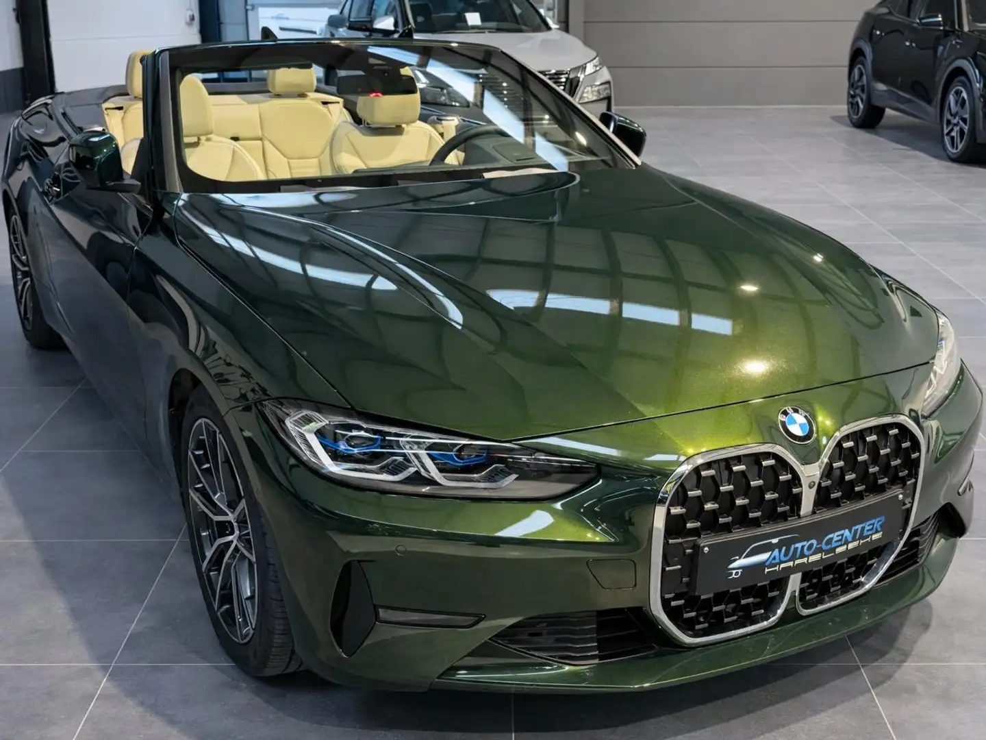 BMW 420 420i Cabrio Aut. Sport Line Laser lights Vert - 2