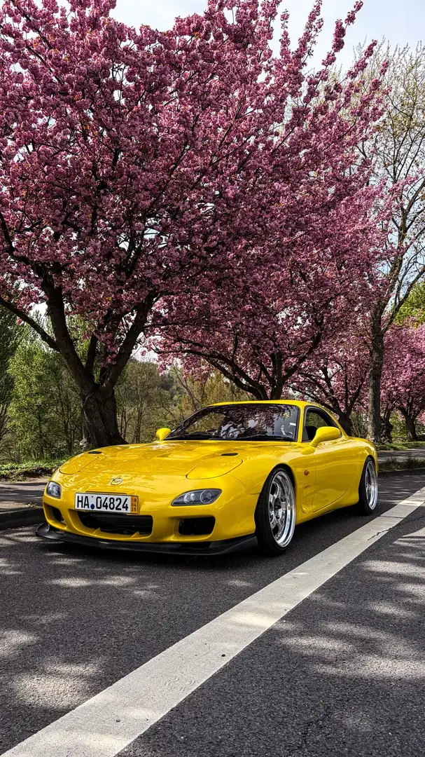 Mazda RX-7 FD | TÜV neu | revidierter Motor | CYM Gelb - 1