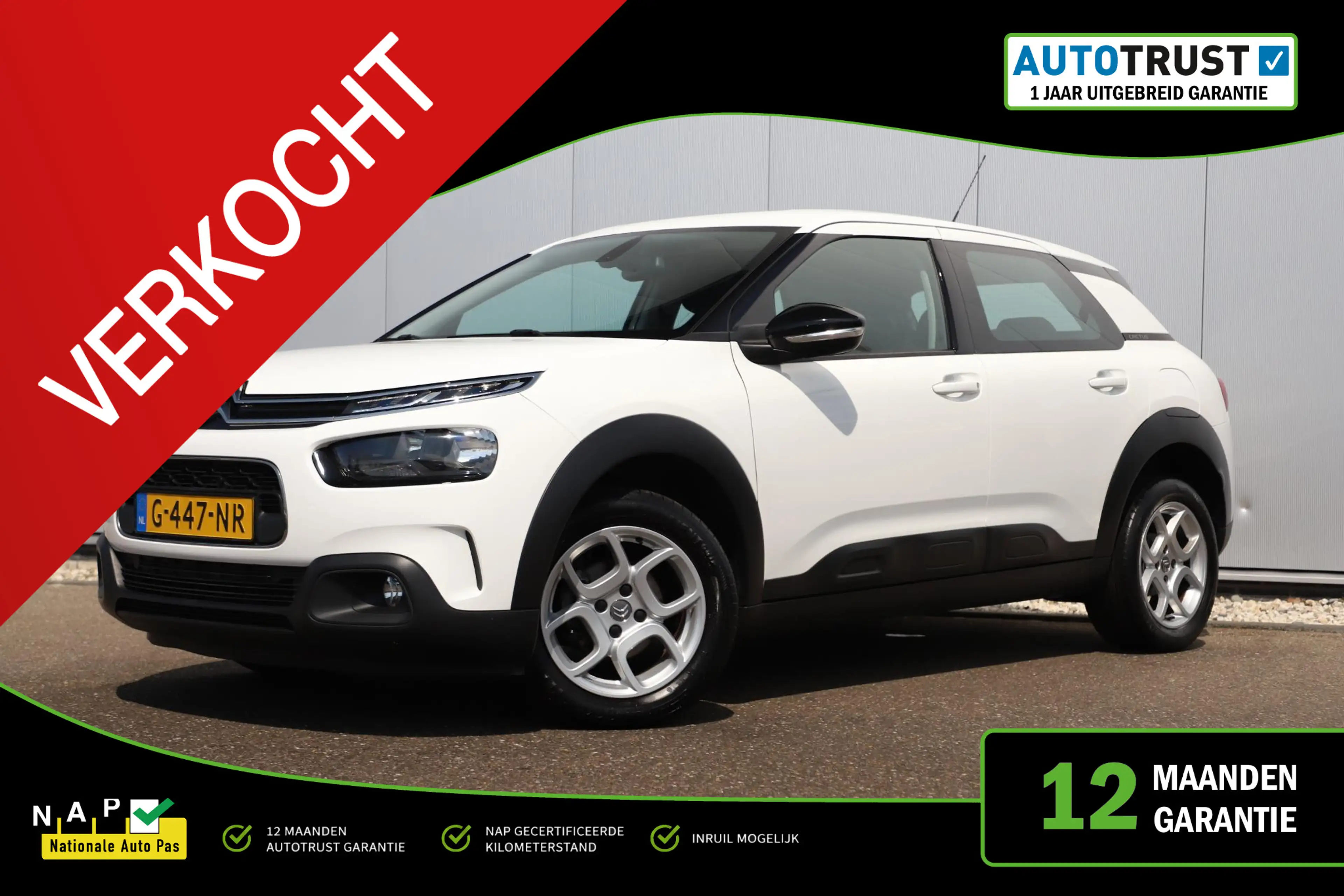 Citroen C4 Cactus 1.2 PureTech Feel 110PK Navigatie Carplay Android