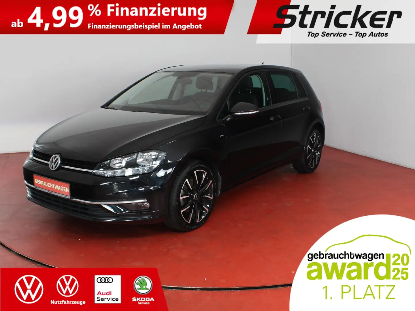 Volkswagen Golf Join 1.5 TSI 178,-ohne Anzahlung Navi Sitzheizung Schwarz - 1