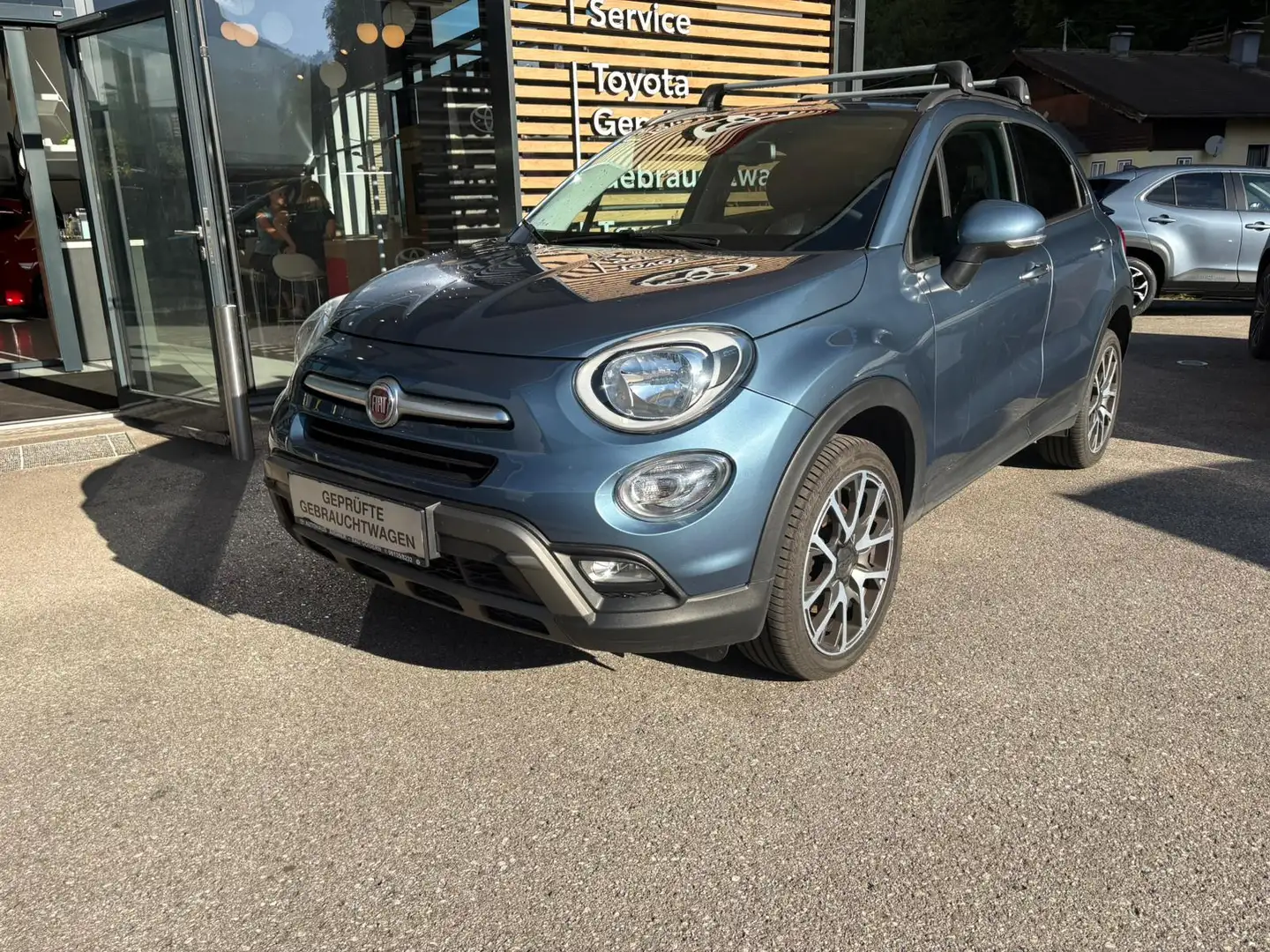 Fiat 500X Blau - 2