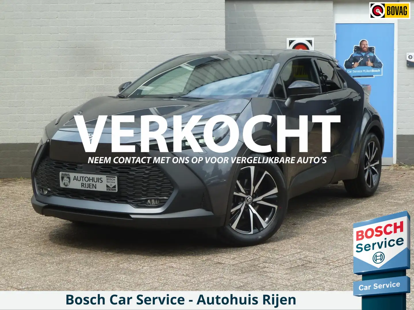 Toyota C-HR 1.8 Hybrid 140 First Edition|Groot-Navi|Stoel/Stuu Gris - 1