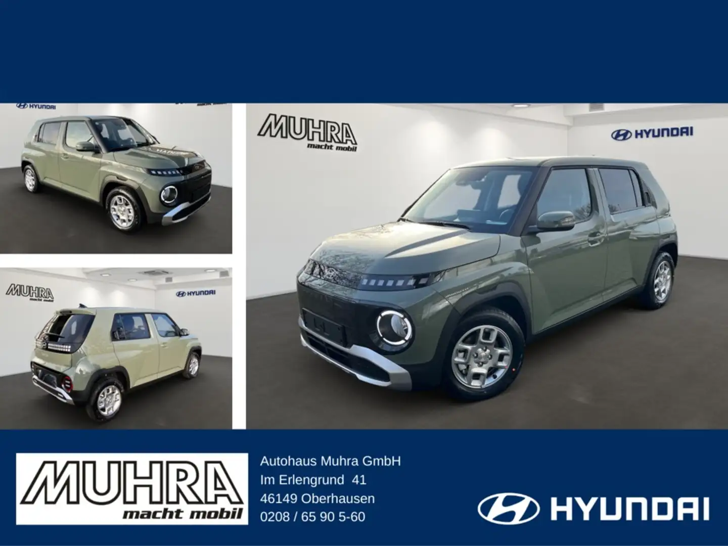 Hyundai Inster INSTER 42 kWh TREND NAVI Effizienz-Paket Designe Green - 1