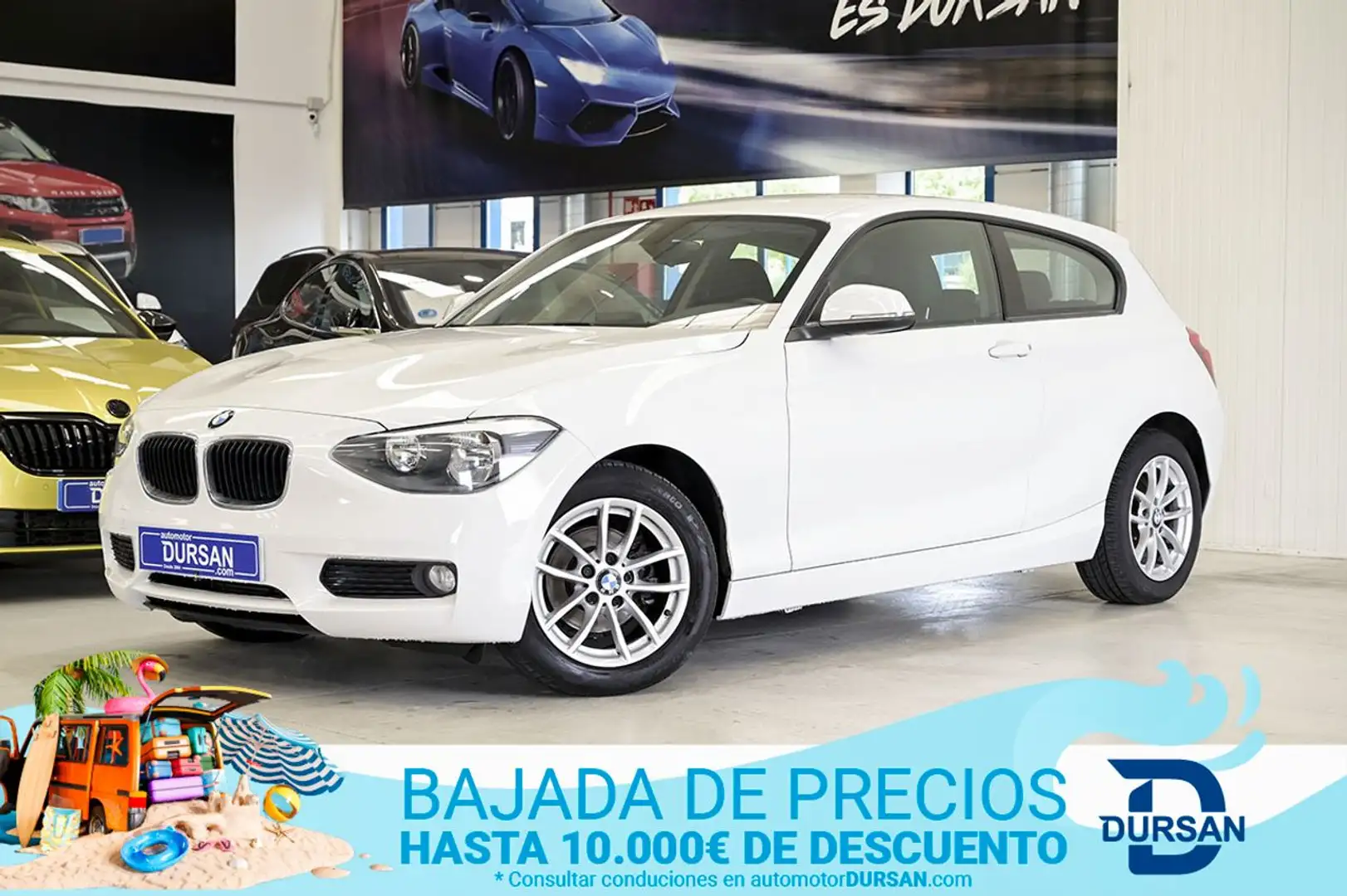 BMW 116 116d Bianco - 1