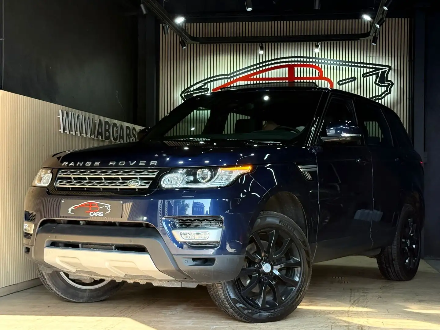 Land Rover Range Rover Sport 3.0 TDV6 HSE Dynamic * GARANTIE 12 MOIS * 1ER PROP Blauw - 1