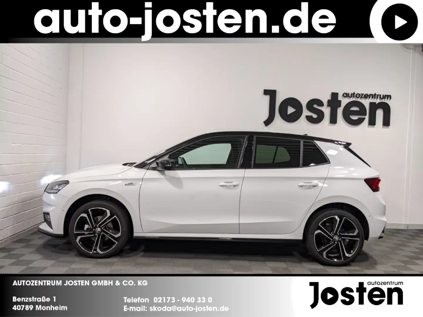 Skoda Fabia Monte Carlo 1.0TSI DSG Sound Navi CarPlay Blanc - 2