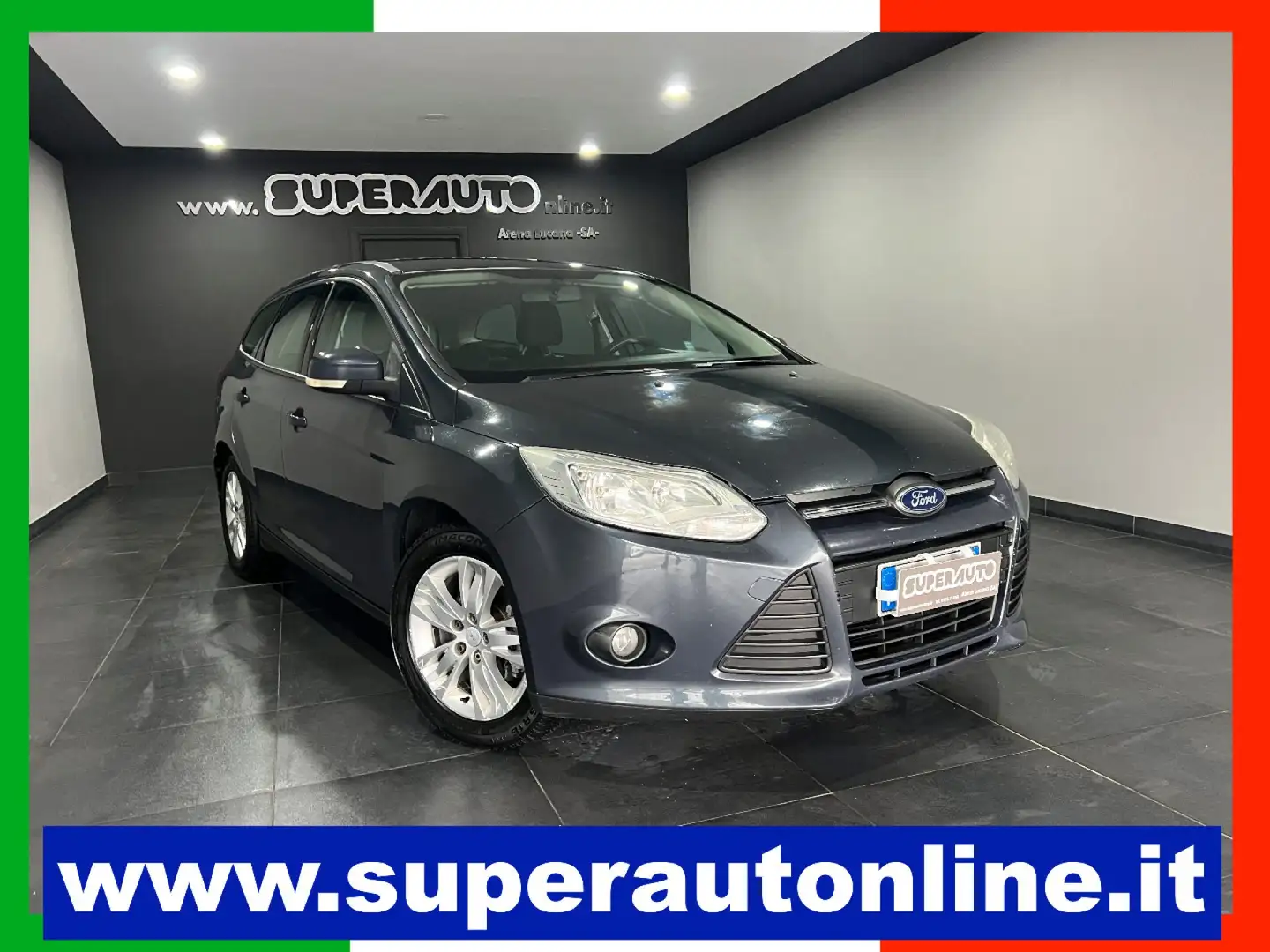 Ford Focus 1.6 TDCi 95CV SW Plus Grau - 1