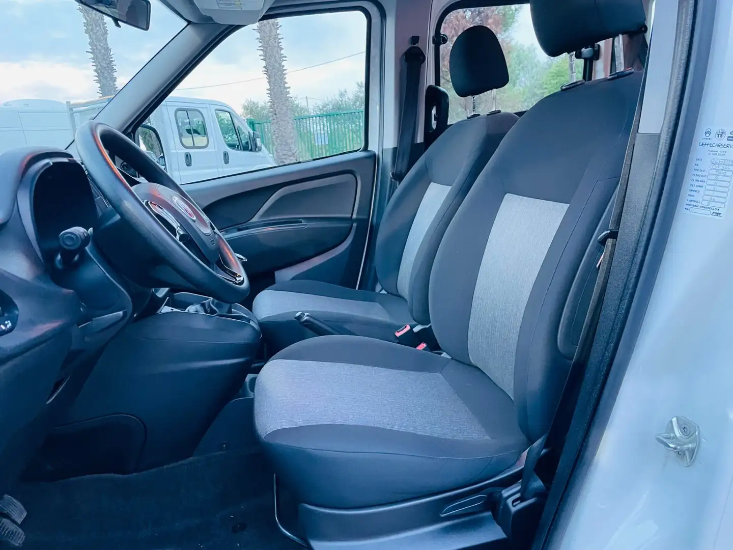 Fiat Doblo Doblò 1.3 MJT S&S 95cv 5 POSTI EURO 6 N1 Wit - 2